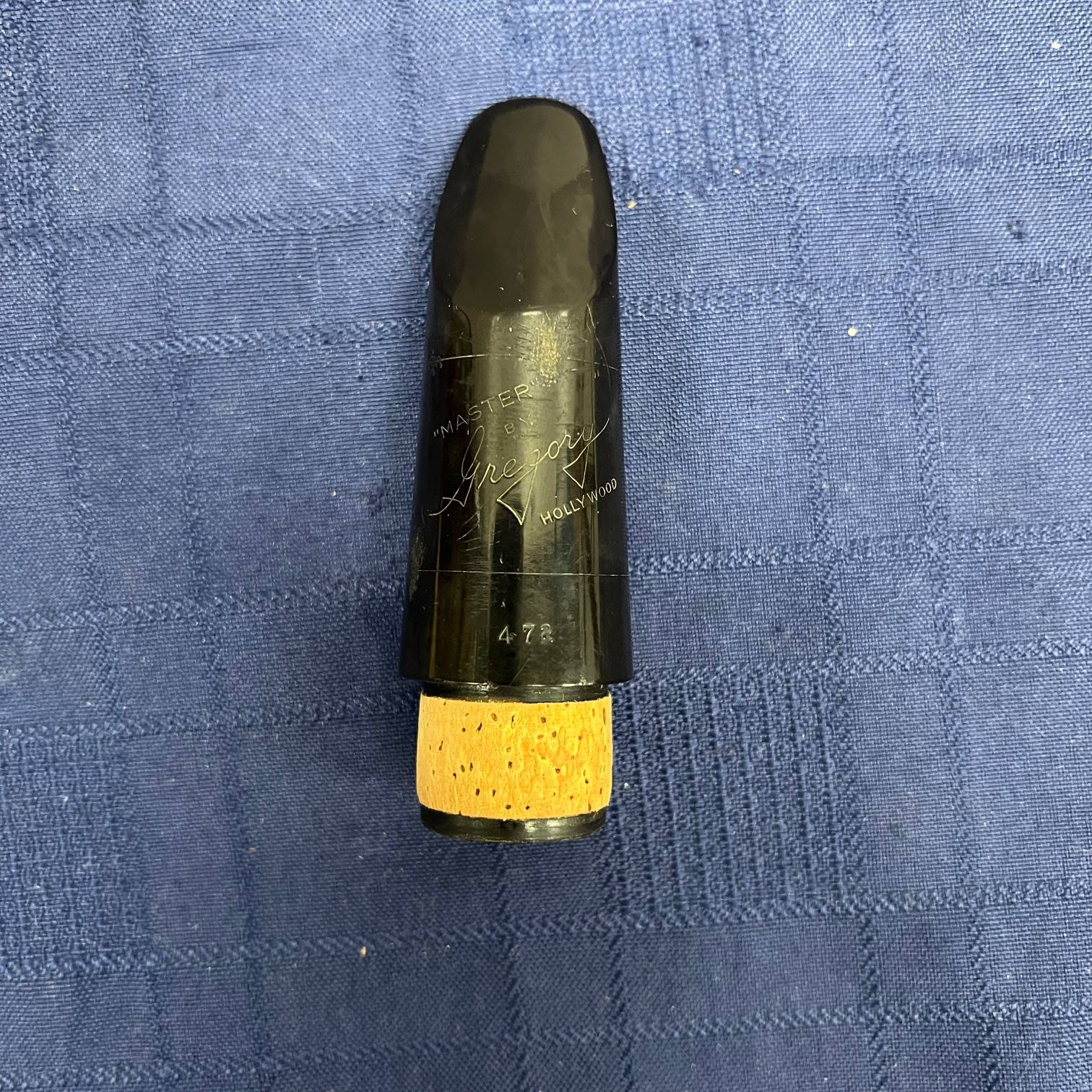 Used Gregory Master Hollywood 472 5A 20M Bb Clarinet Mouthpiece