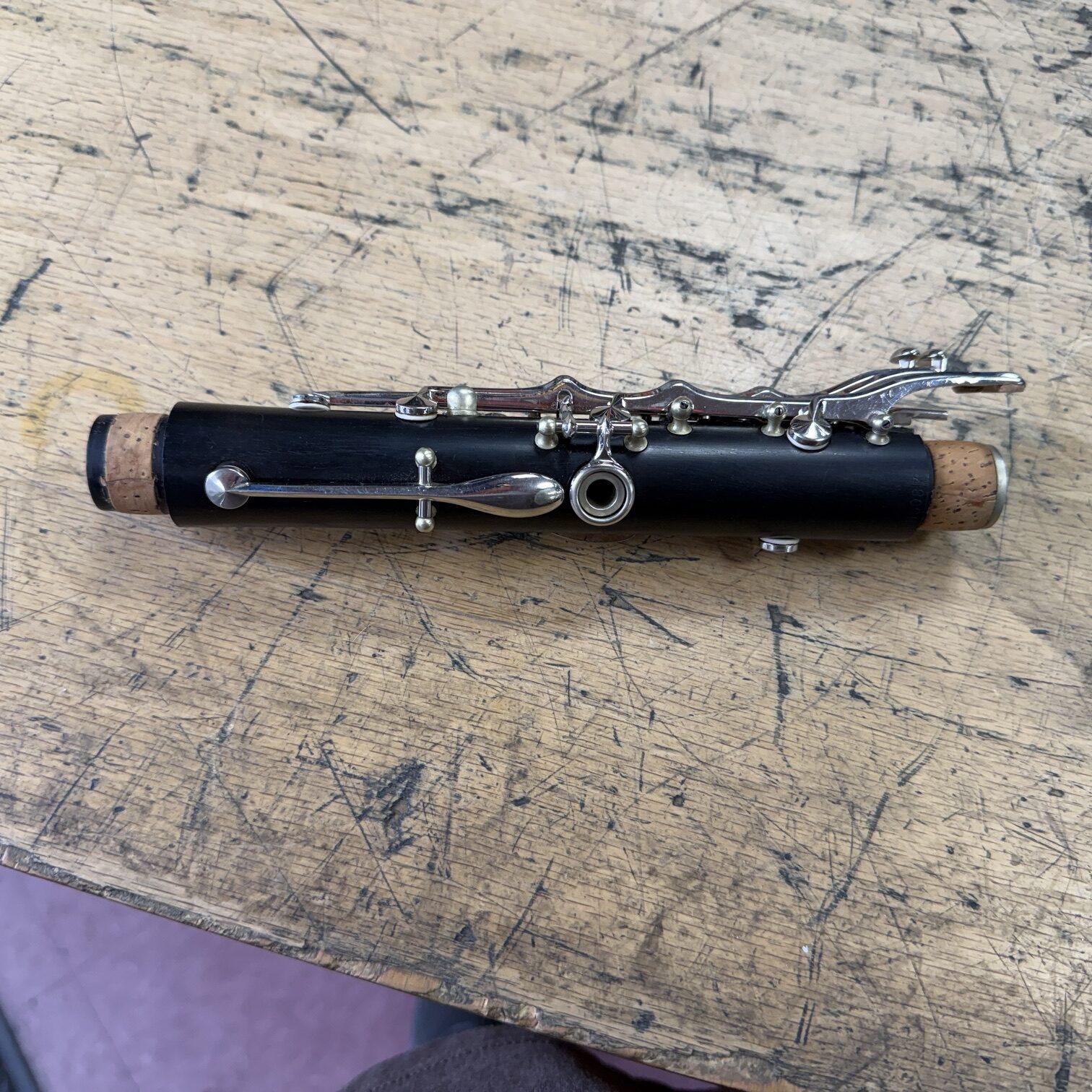 Vintage Buffet R-13 F Prefix Modified Boehm Prestige Pro Professional Wood Clarinet with Case and Two Barrels - Image 10