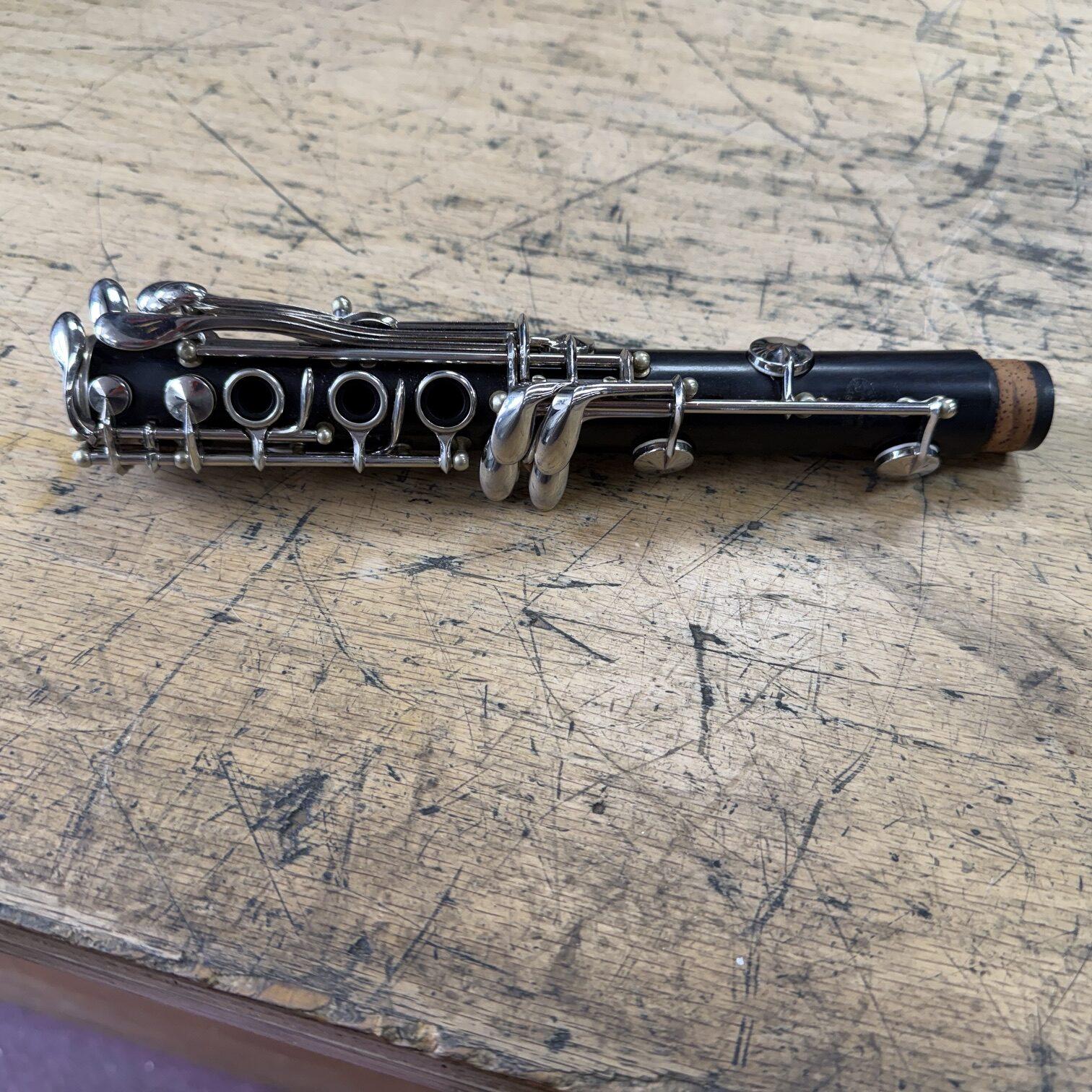 Vintage Buffet R-13 F Prefix Modified Boehm Prestige Pro Professional Wood Clarinet with Case and Two Barrels - Image 11