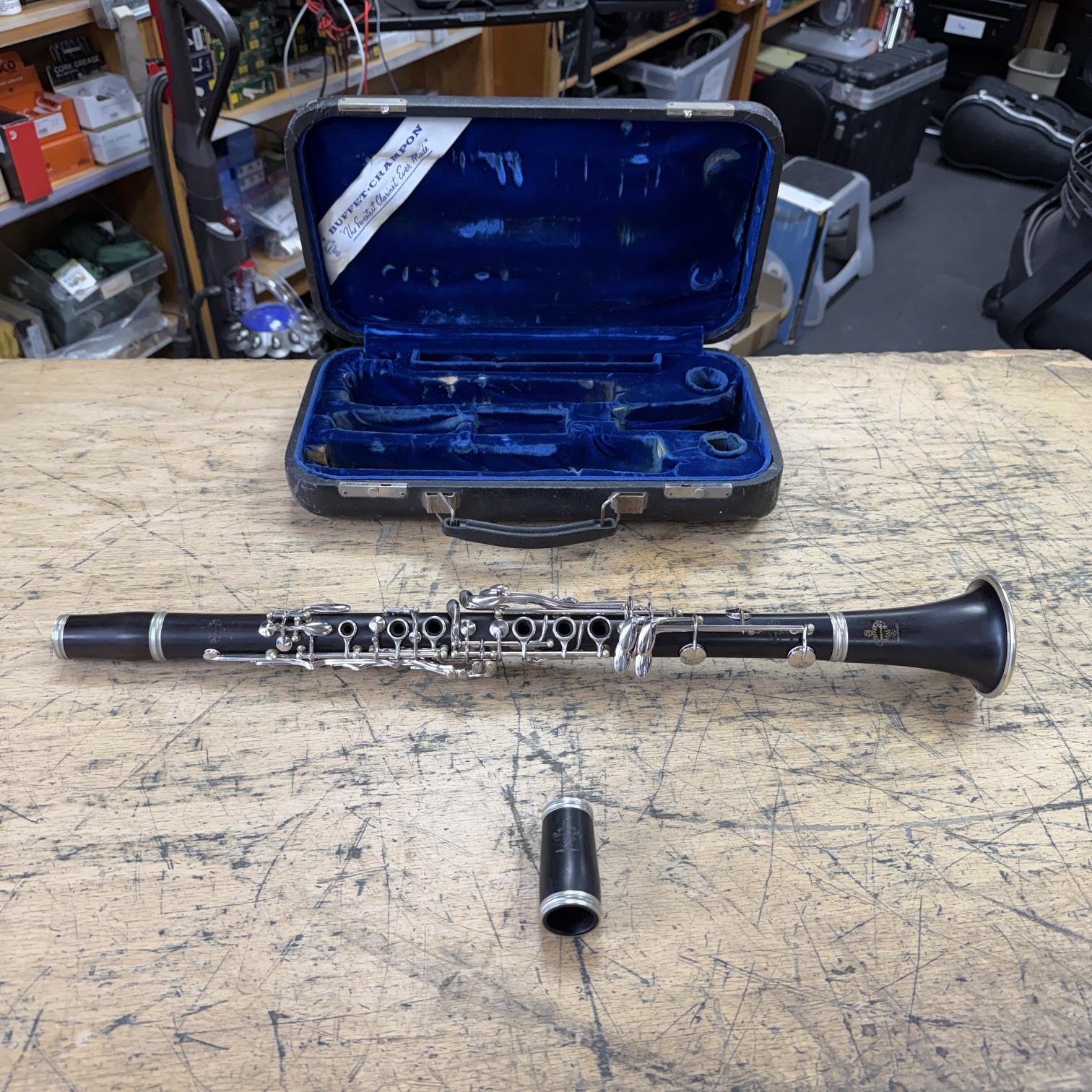 Vintage Buffet R-13 F Prefix Modified Boehm Prestige Pro Professional Wood Clarinet with Case and Two Barrels - Image 2