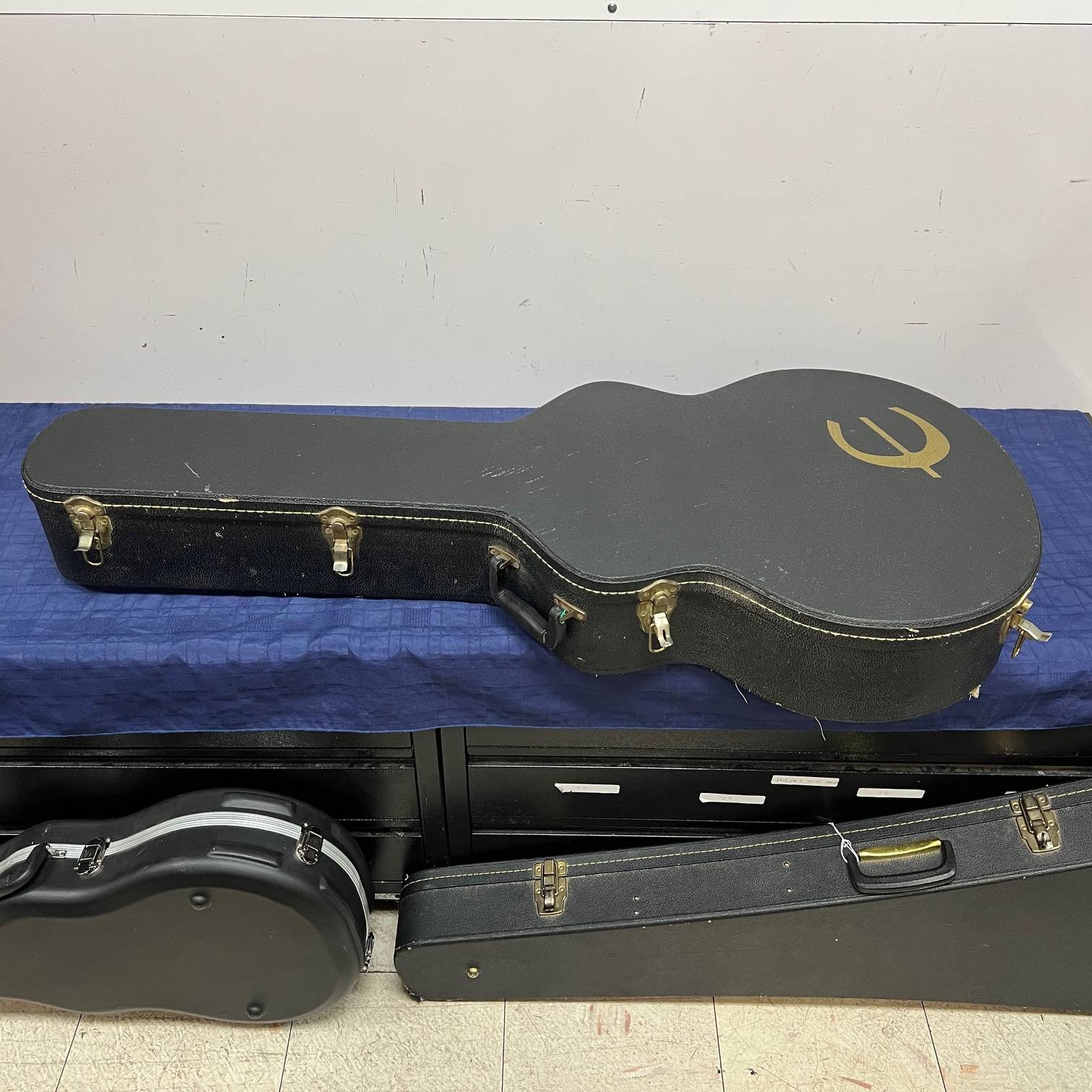 Vintage Gretsch Super Chet Hollowbody Electric Guitar 1972 with Epiphone Case Project - Image 33