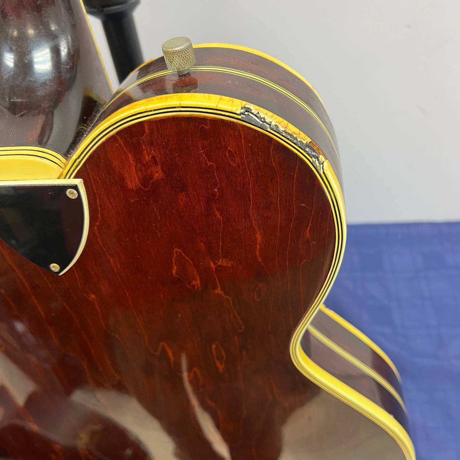 Vintage Gretsch Super Chet Hollowbody Electric Guitar 1972 with Epiphone Case Project - Image 22