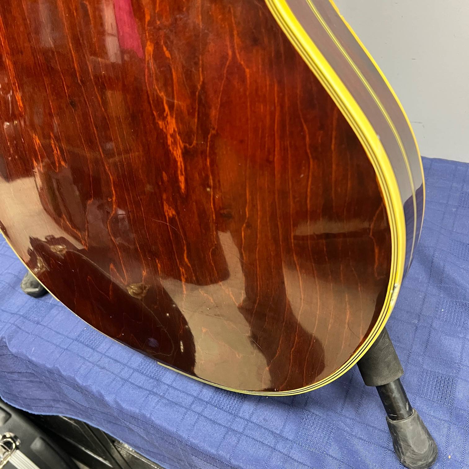 Vintage Gretsch Super Chet Hollowbody Electric Guitar 1972 with Epiphone Case Project - Image 24