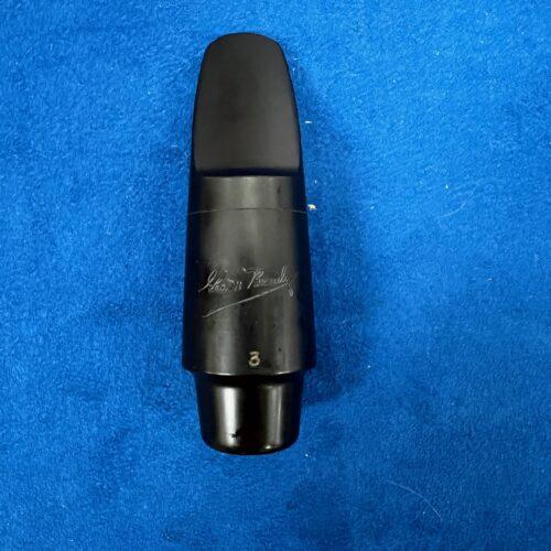 Used George M. Bundy 3 Hard Rubber Alto Sax Saxophone Mouthpiece