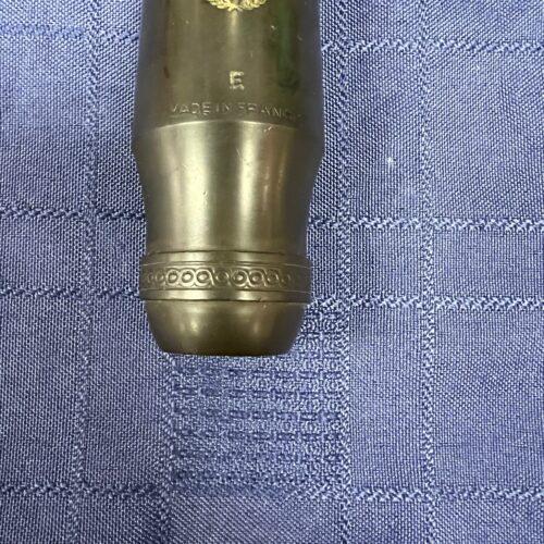 Vintage Selmer Paris Scroll E Hard Rubber Tenor Sax Saxophone Mouthpiece - Image 3