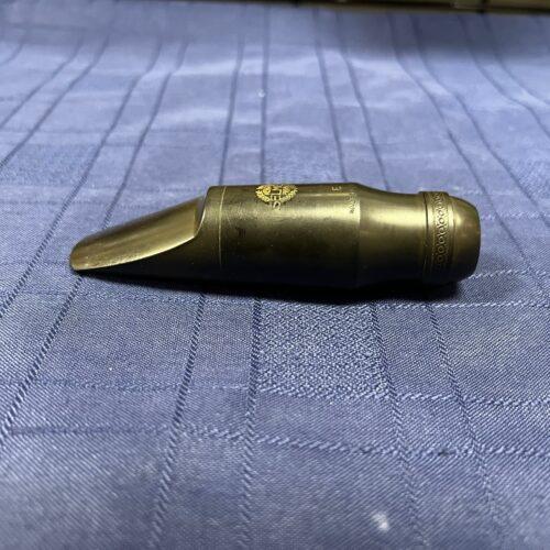 Vintage Selmer Paris Scroll E Hard Rubber Tenor Sax Saxophone Mouthpiece - Image 6