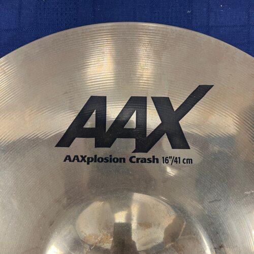 Used Sabian AAXplosion 16" Crash Cymbal AAX 1136 Grams - Image 2