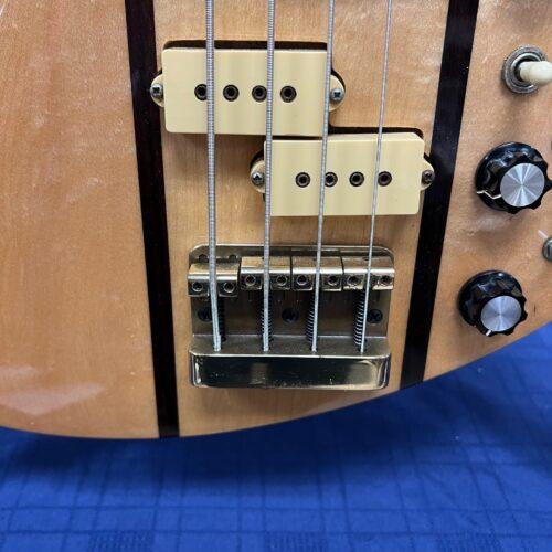 Vintage BC Rich USA Mockingbird 4-string electric bass guitar neck through body with Original Case Early 1980's - Image 8