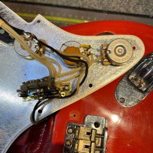 Used Fender Custom Shop '60 Strat Stratocaster Closet Classic in Fiesta Red Made in 2000 with Custom Shop Case - Image 30