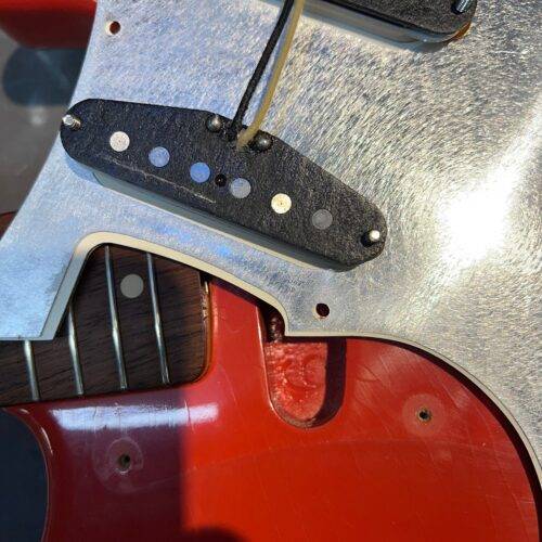 Used Fender Custom Shop '60 Strat Stratocaster Closet Classic in Fiesta Red Made in 2000 with Custom Shop Case - Image 33