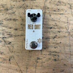 Used Keeley Engineering Red Dirt Mini Overdrive White/Gold Limited Edition Guitar Pedal