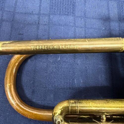 Vintage Conn Director Bb Trumpet with Original Case and Mouthpiece Copper Bell 1956 - Image 4