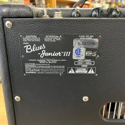 Used Fender Blues Junior III Tube Guitar Amp Amplifier with Cover - Image 5