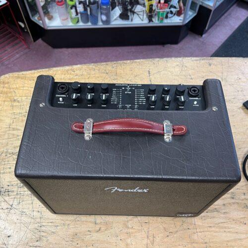 Used Fender Acoustic Junior Go Guitar Amp Amplifier 100-watt with Rechargeable Battery - Image 2