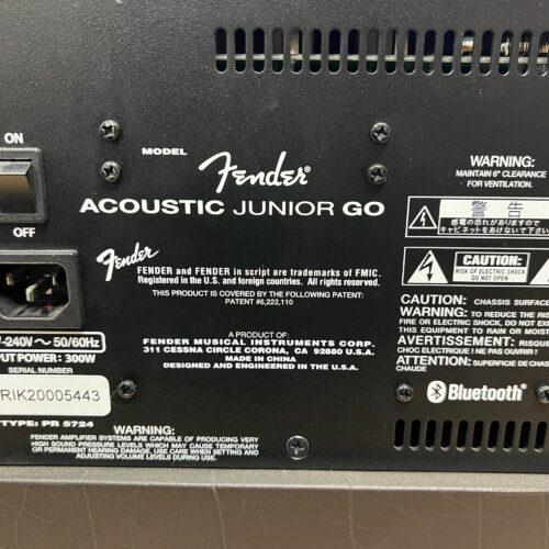 Used Fender Acoustic Junior Go Guitar Amp Amplifier 100-watt with Rechargeable Battery - Image 7