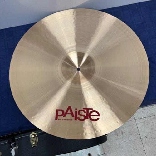 Used Paiste 2002 24" Ride Cymbal Made in Switzerland 3776 Grams - Image 6