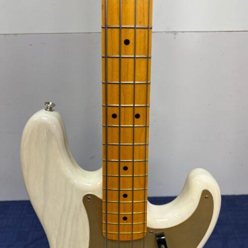 Used Fender American Vintage P Precision 4-String Electric Bass Guitar Blonde over Ash with Case 2012 - Image 7