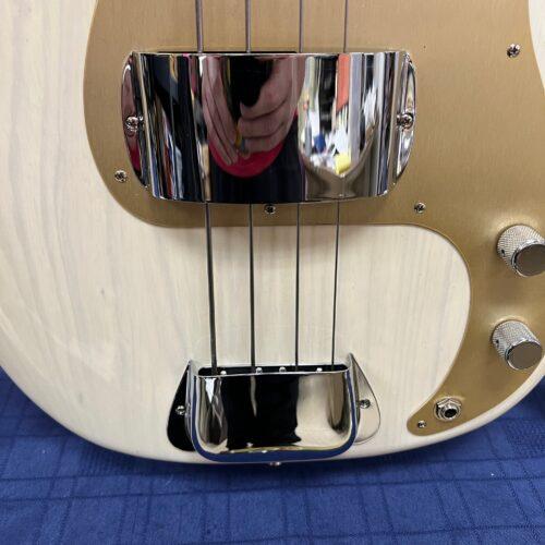 Used Fender American Vintage P Precision 4-String Electric Bass Guitar Blonde over Ash with Case 2012 - Image 10