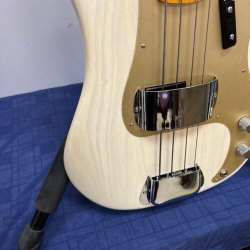 Used Fender American Vintage P Precision 4-String Electric Bass Guitar Blonde over Ash with Case 2012 - Image 12