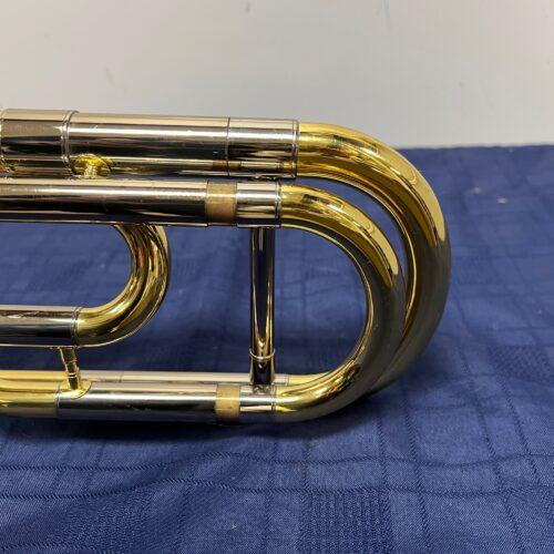 Used Yamaha YSL-682G Large Bore Tenor Trombone w/ F Attachment with Case and Mouthpiece Just Serviced - Image 10