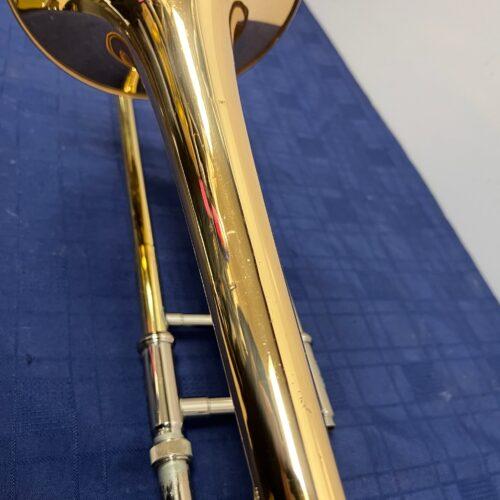 Used Yamaha YSL-682G Large Bore Tenor Trombone w/ F Attachment with Case and Mouthpiece Just Serviced - Image 14