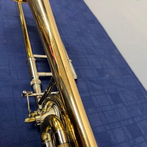 Used Yamaha YSL-682G Large Bore Tenor Trombone w/ F Attachment with Case and Mouthpiece Just Serviced - Image 15