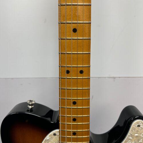 Used Fender Tele Telecaster Electric Guitar Made in Mexico 2022 with Custom Vibramate Bridge Kluson Locking Tuners Bigsby Tremolo and Case - Image 7