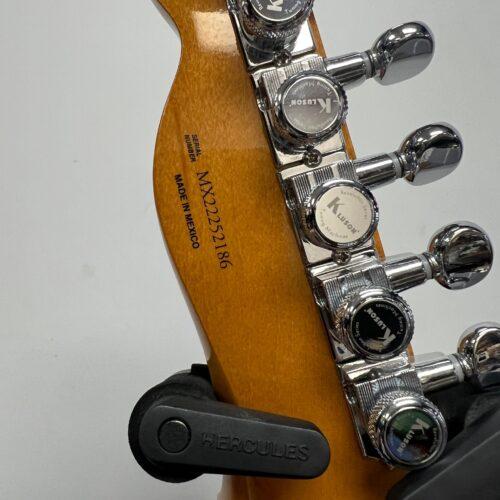 Used Fender Tele Telecaster Electric Guitar Made in Mexico 2022 with Custom Vibramate Bridge Kluson Locking Tuners Bigsby Tremolo and Case - Image 18