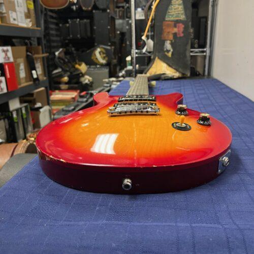 Vintage 1998 Gibson Les Paul Studio Double Cutaway Electric Guitar Cherry Sunburst DC with Gibson Case - Image 27