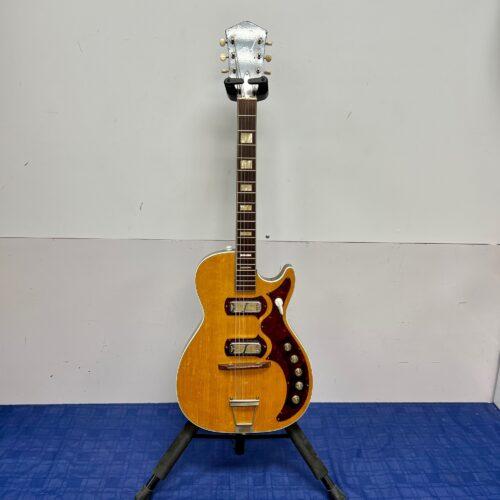 Vintage Harmony StratoTone Jupiter H49 Semi-Hollow Electric Guitar Late 1950's Early 1960's Made in the USA