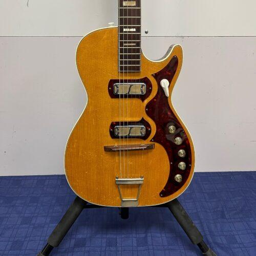 Vintage Harmony StratoTone Jupiter H49 Semi-Hollow Electric Guitar Late 1950's Early 1960's Made in the USA - Image 6