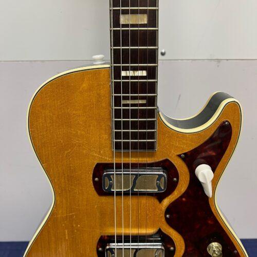 Vintage Harmony StratoTone Jupiter H49 Semi-Hollow Electric Guitar Late 1950's Early 1960's Made in the USA - Image 7