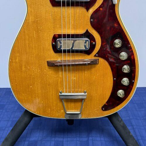 Vintage Harmony StratoTone Jupiter H49 Semi-Hollow Electric Guitar Late 1950's Early 1960's Made in the USA - Image 8