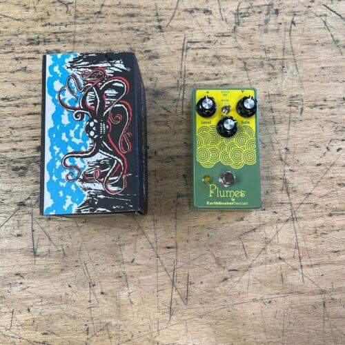 Earthquaker Devices Plumes Small Signal Shredder Overdrive Guitar Pedal with Original Box