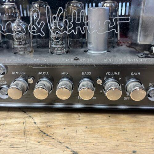 Used Hughes & Kettner Grand Meister 36 Tube Guitar Amp Amplifier Head and FSM-432 MKIII Footswitch with Bag and Cables - Image 5