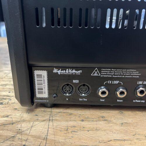 Used Hughes & Kettner Grand Meister 36 Tube Guitar Amp Amplifier Head and FSM-432 MKIII Footswitch with Bag and Cables - Image 15