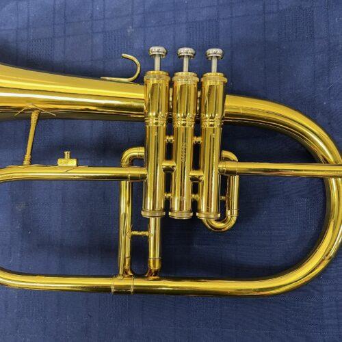 Used King 650 Bb Flugelhorn with Case and Mouthpiece Just Serviced Made in the USA - Image 5