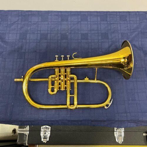 Used King 650 Bb Flugelhorn with Case and Mouthpiece Just Serviced Made in the USA - Image 10