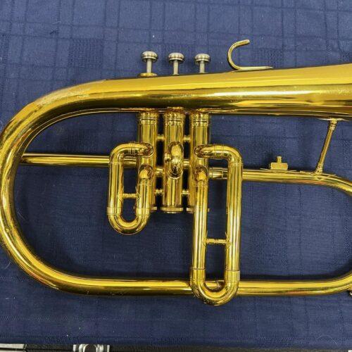 Used King 650 Bb Flugelhorn with Case and Mouthpiece Just Serviced Made in the USA - Image 12