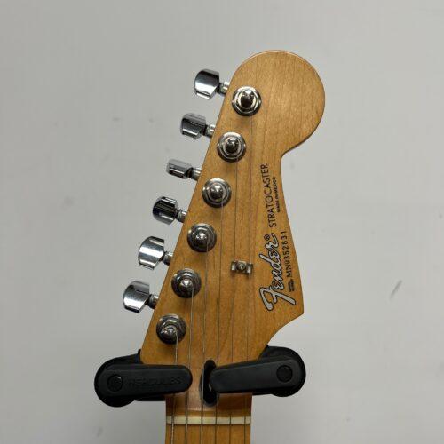 Used Fender Strat Stratocaster Electric Guitar Made in Mexico 1999 Sunburst - Image 3