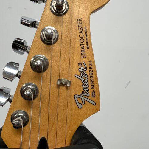 Used Fender Strat Stratocaster Electric Guitar Made in Mexico 1999 Sunburst - Image 4