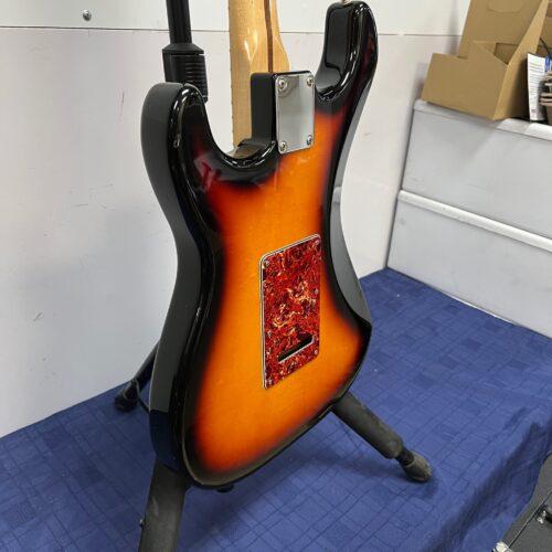 Used Fender Strat Stratocaster Electric Guitar Made in Mexico 1999 Sunburst - Image 21