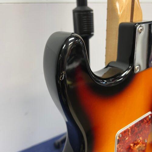 Used Fender Strat Stratocaster Electric Guitar Made in Mexico 1999 Sunburst - Image 22