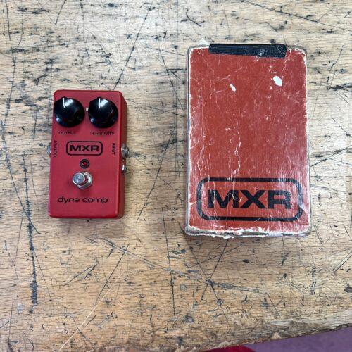 Vintage MXR Dyna Comp Block Guitar Pedal with Original Box