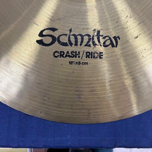 Used Zildjian Scimitar 18" Crash/Ride Cymbal 1598 grams - Image 4