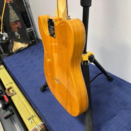 Used Fender Select Series American Tele Telecaster Carved Top Amber Custom Electric Guitar with Case - Image 25