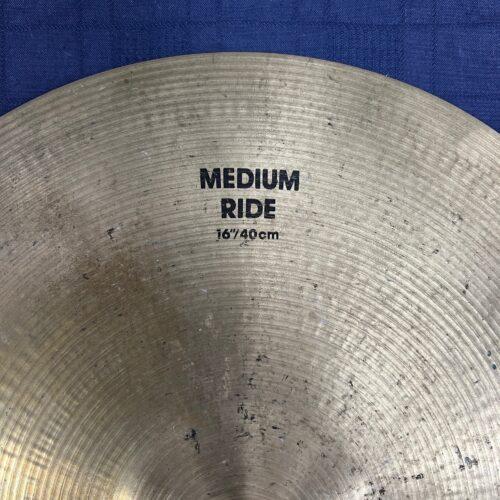 Used Avedis Zildjian 16" Medium Ride Cymbal 1350 grams - Image 2