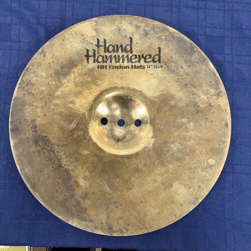 Used Sabian Hand Hammered HH Fusion Hats 14" Hi Hat Cymbals - Image 13