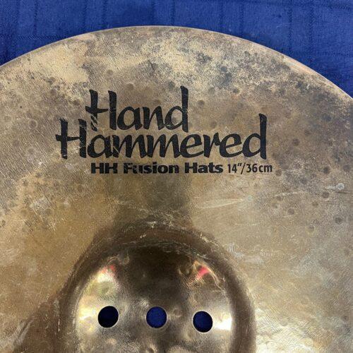 Used Sabian Hand Hammered HH Fusion Hats 14" Hi Hat Cymbals - Image 14