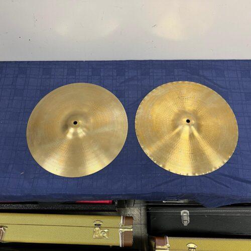 Used Zildjian A Avedis Mastersound 14" Hi Hat Cymbals